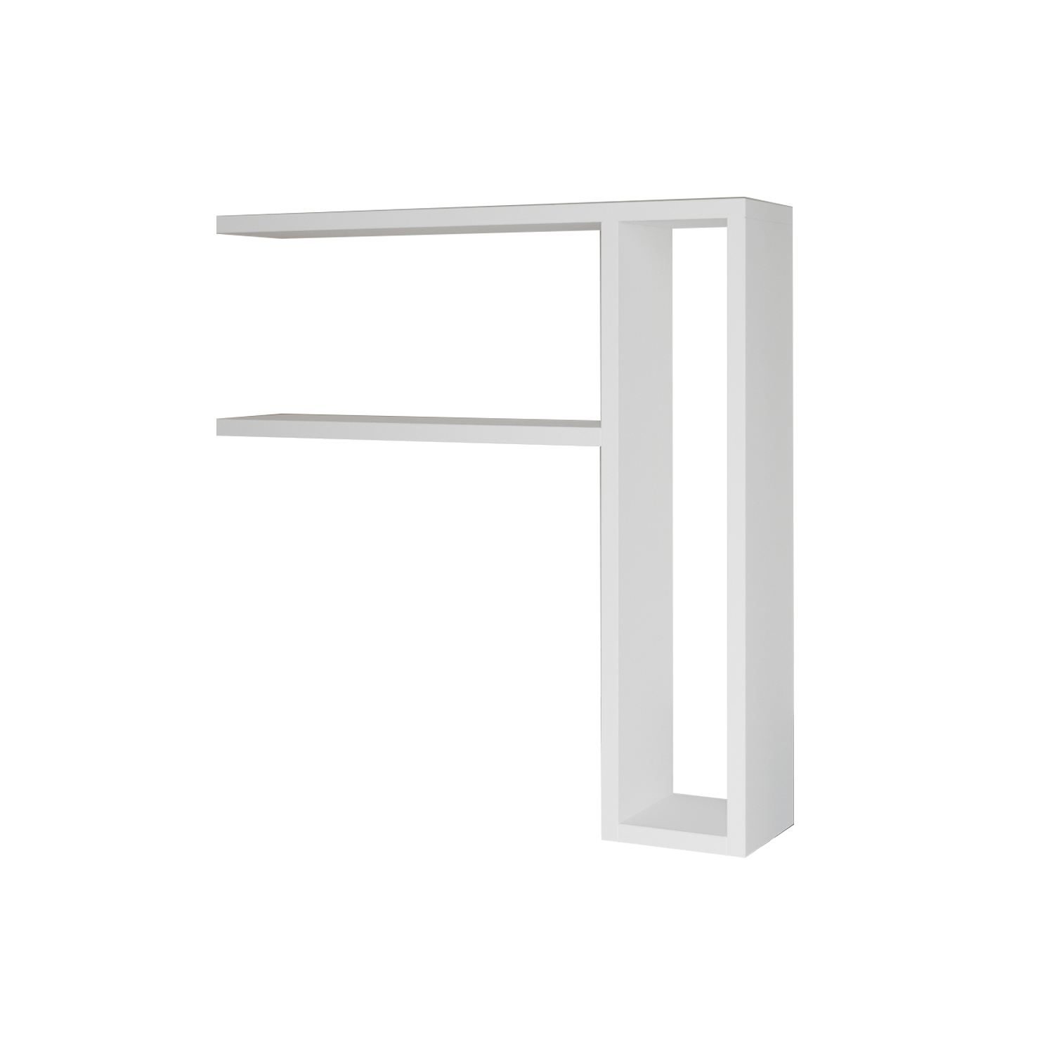 Hollowmere V&auml;gghylla 60x61,8x15 cm - Vit