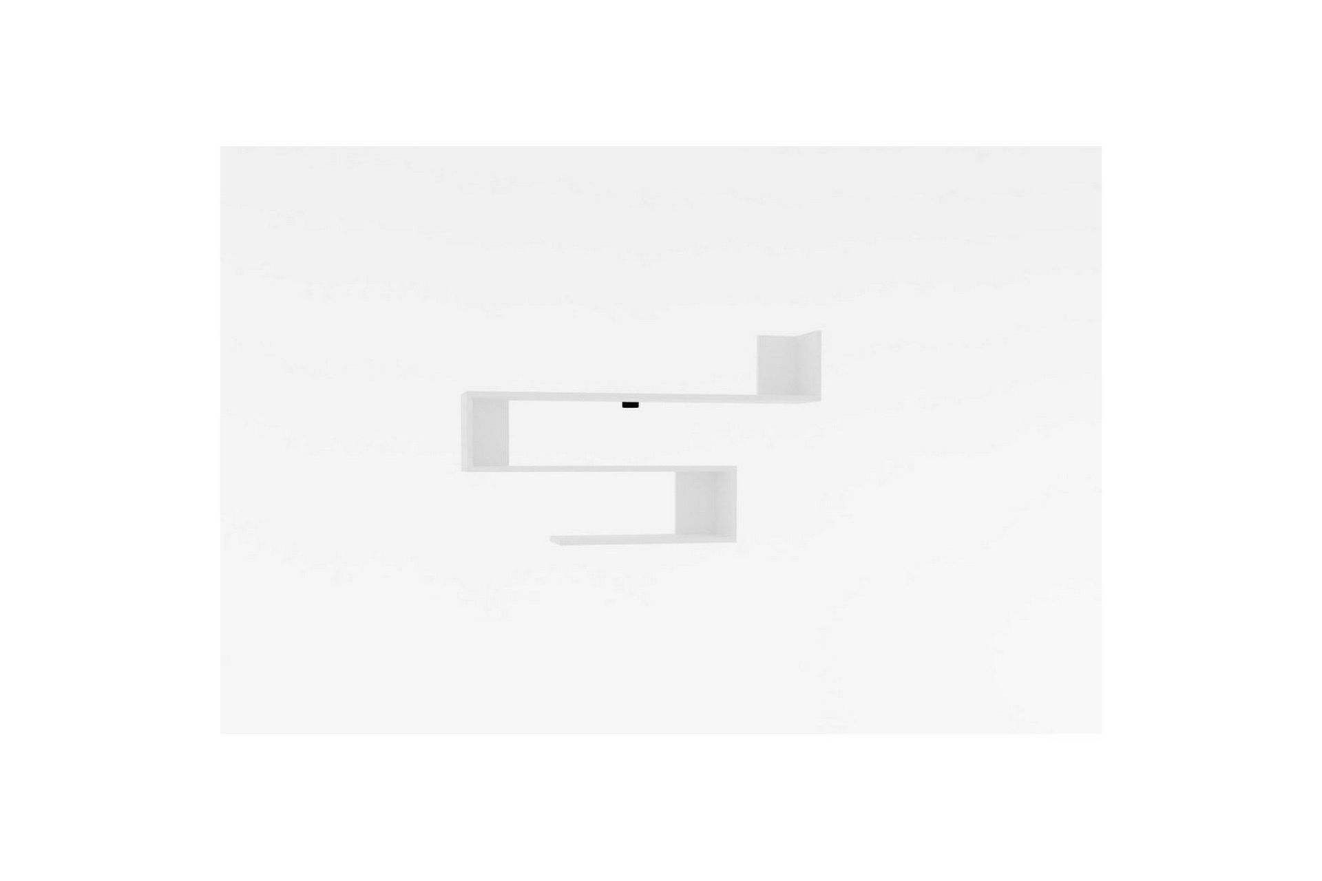 Hyllor NO_BRAND Rollingford Hylla 120x20 cm Vit -