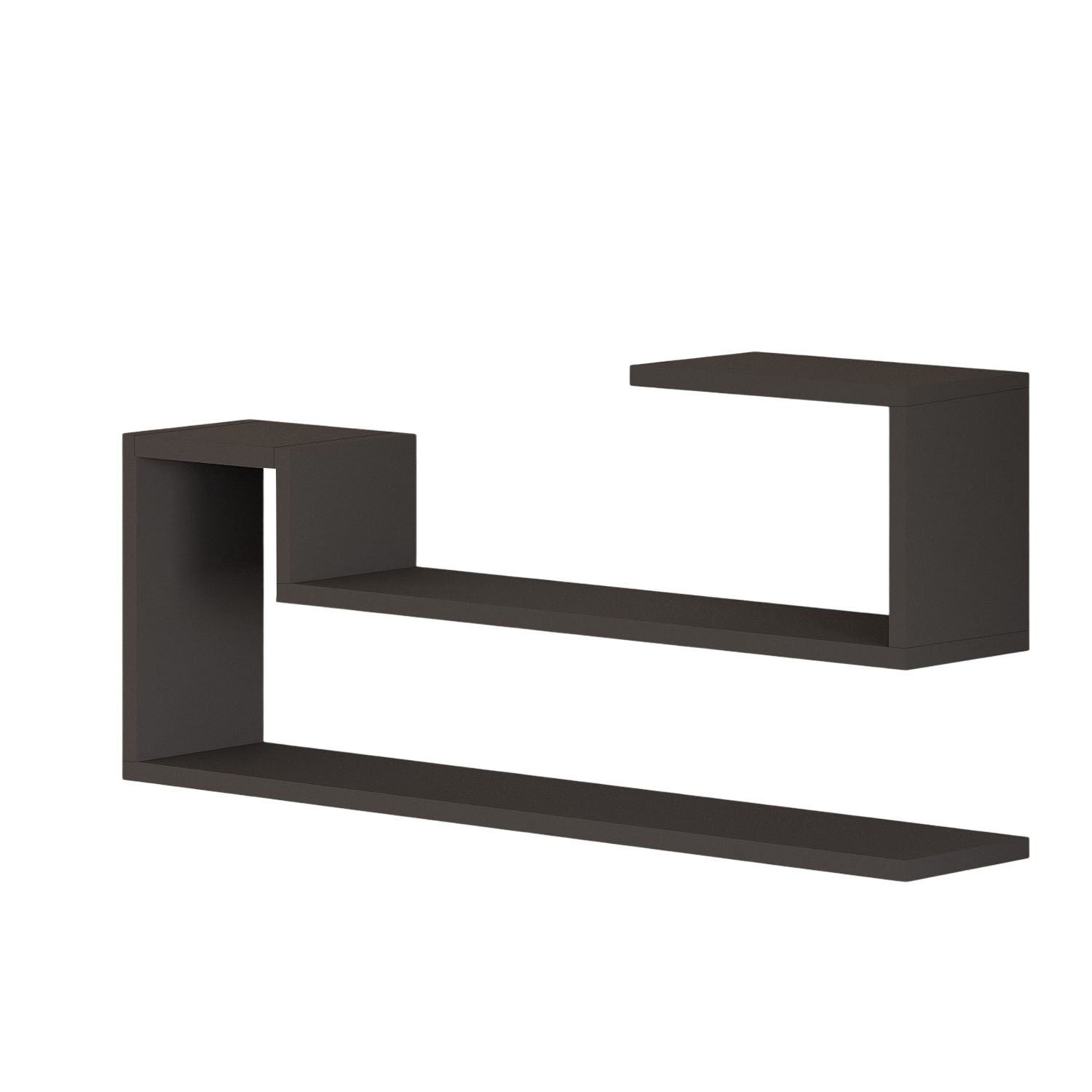 Melto V&auml;gghylla 90x41,2x17 cm - Antracit