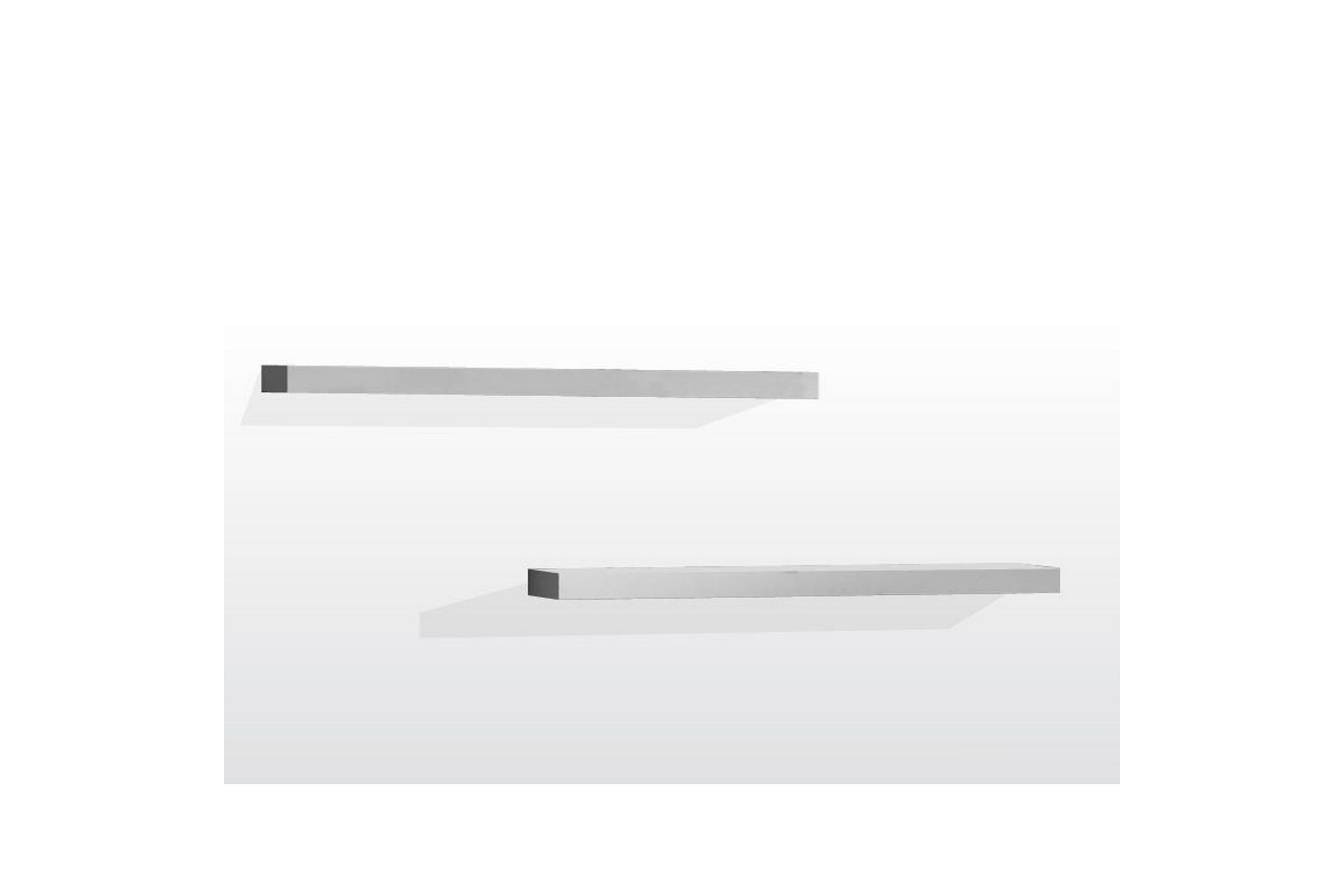 robin vägghylla 24x24 cm - vit