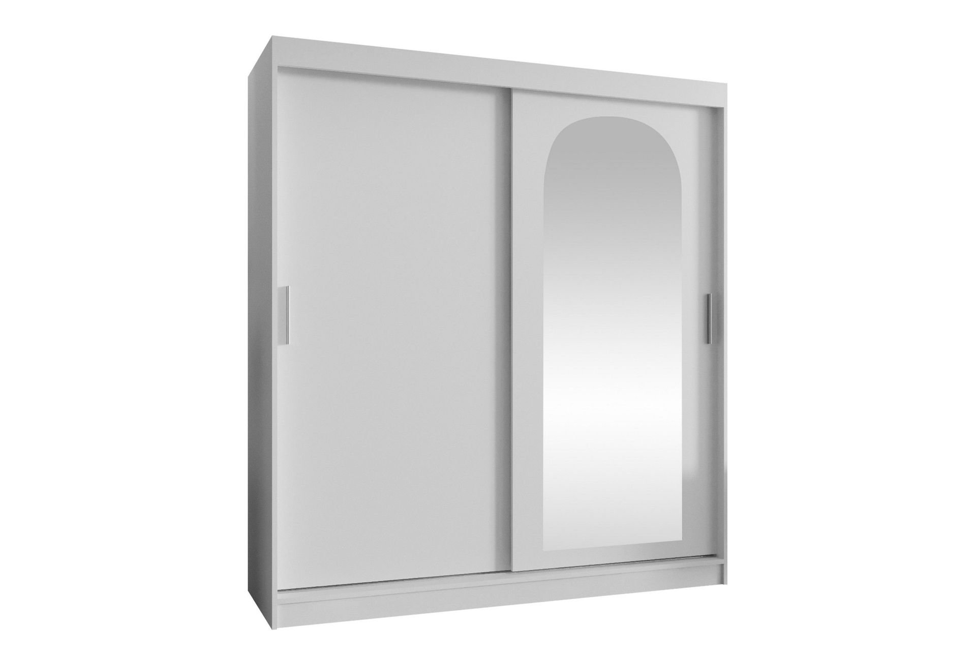 tallmo garderob m. spegel 180x200 cm -