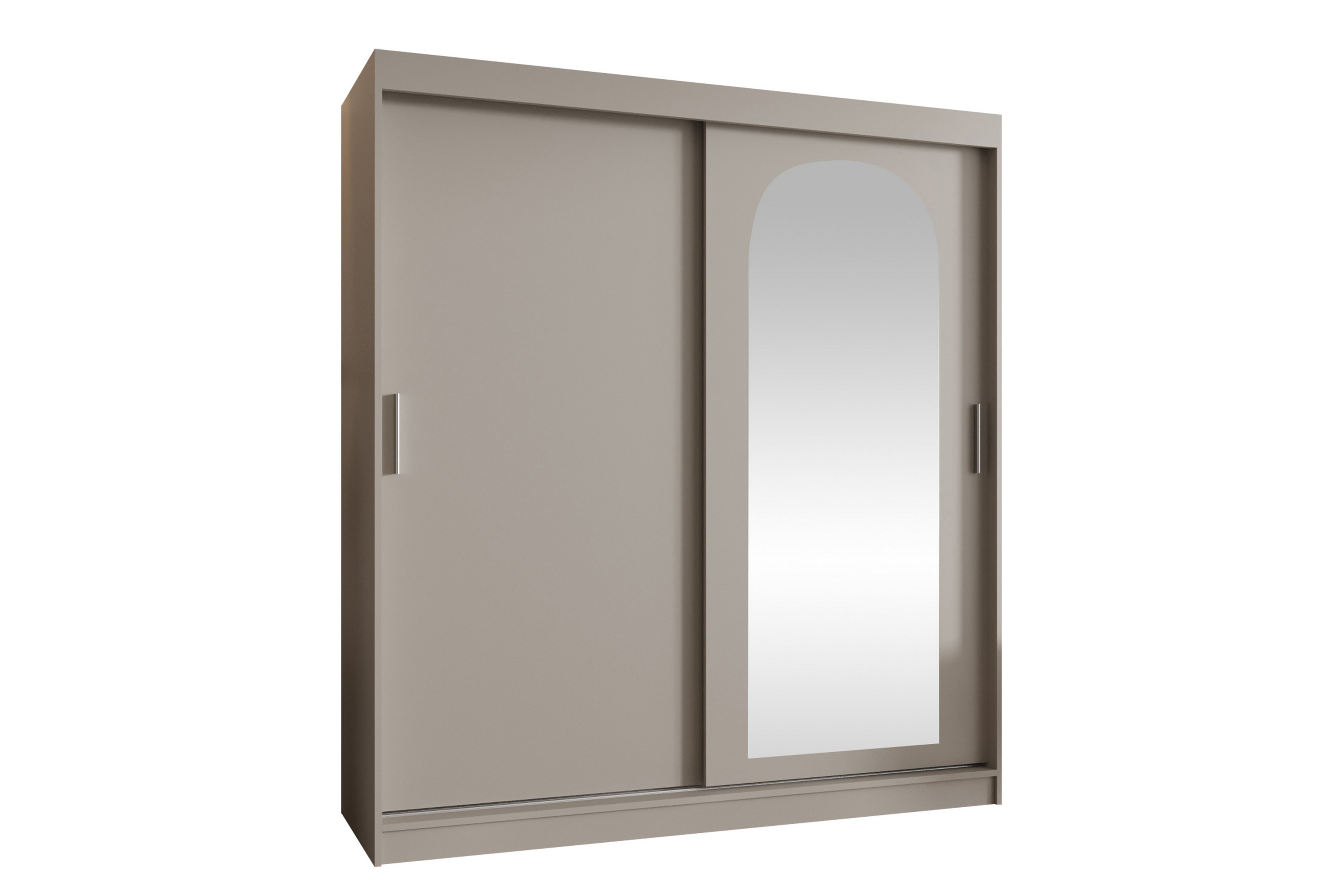 tallmo garderob m. spegel 180x200 cm -