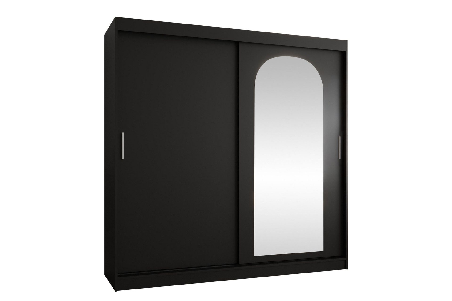 tallmo garderob m. spegel 200x200 cm -