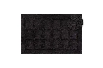 Badrumsmatta Square - 50x80 cm, Black - Textil & mattor - Matta - Badrumsmatta