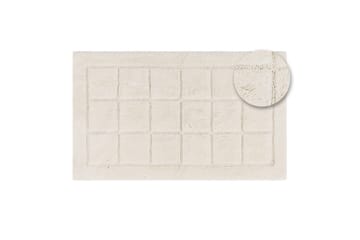 Badrumsmatta Square - 50x80 cm, Creme - Inredning - Badrumsinredning - Badrumspall