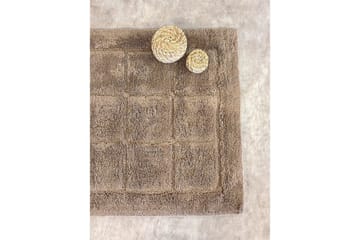 Badrumsmatta Square - 50x80 cm, Dark Linen - Textil & mattor - Matta - Små mattor