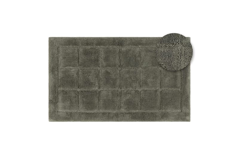 Badrumsmatta Square - 50x80 cm, Emerald Green - Textil & mattor - Matta - Små mattor