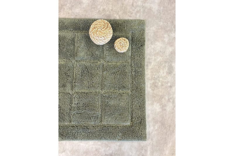 Badrumsmatta Square - 50x80 cm, Emerald Green - Textil & mattor - Matta - Små mattor