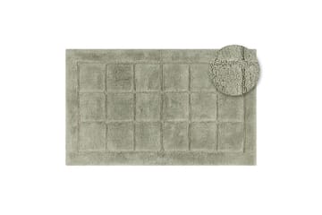 Badrumsmatta Square - 50x80 cm, Light Green - Inredning - Badrumsinredning - Badrumspall