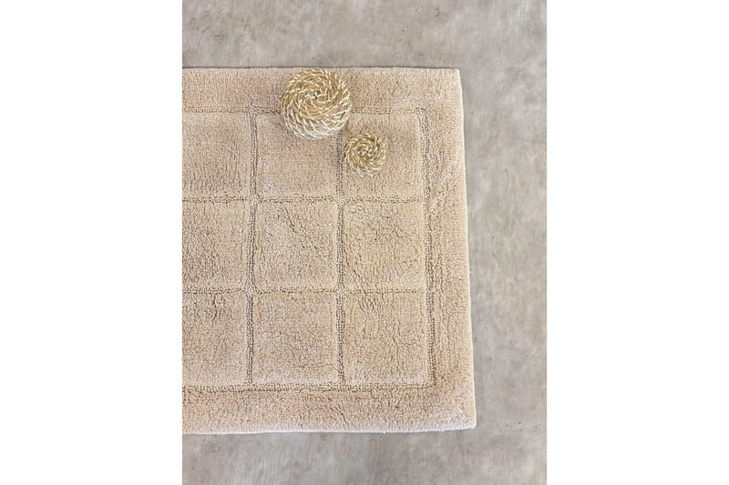 Badrumsmatta Square - 50x80 cm, Nature - Inredning - Badrumsinredning - Badrumspall
