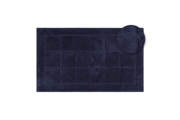 Badrumsmatta Square - 50x80 cm, Navy Blue - Inredning - Badrumsinredning - Badrumspall