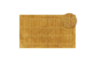 Badrumsmatta Square - 50x80 cm, Yellow - Textil & mattor - Matta - Badrumsmatta