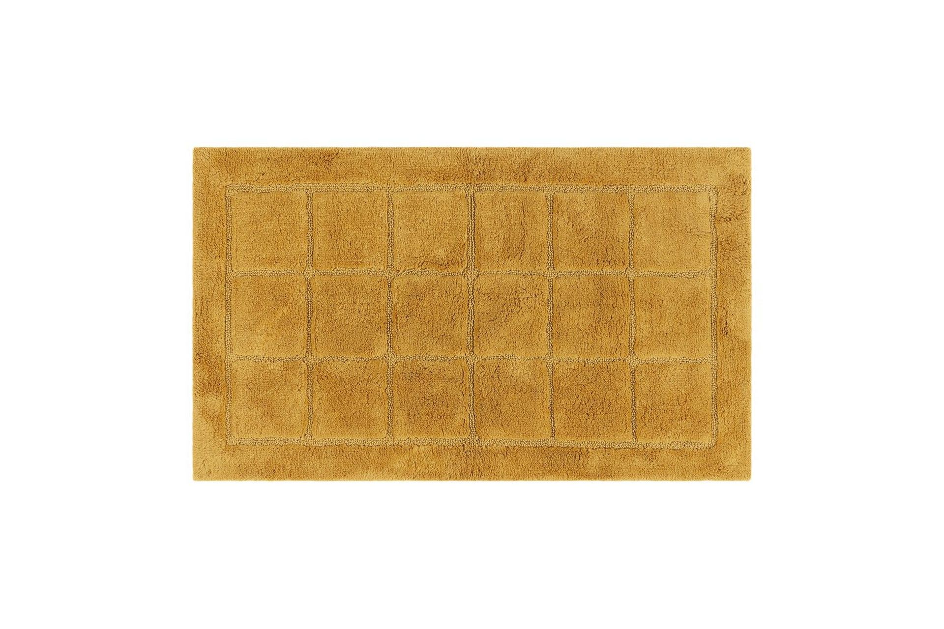 Badrumsmatta Square - 50x80 cm, Yellow