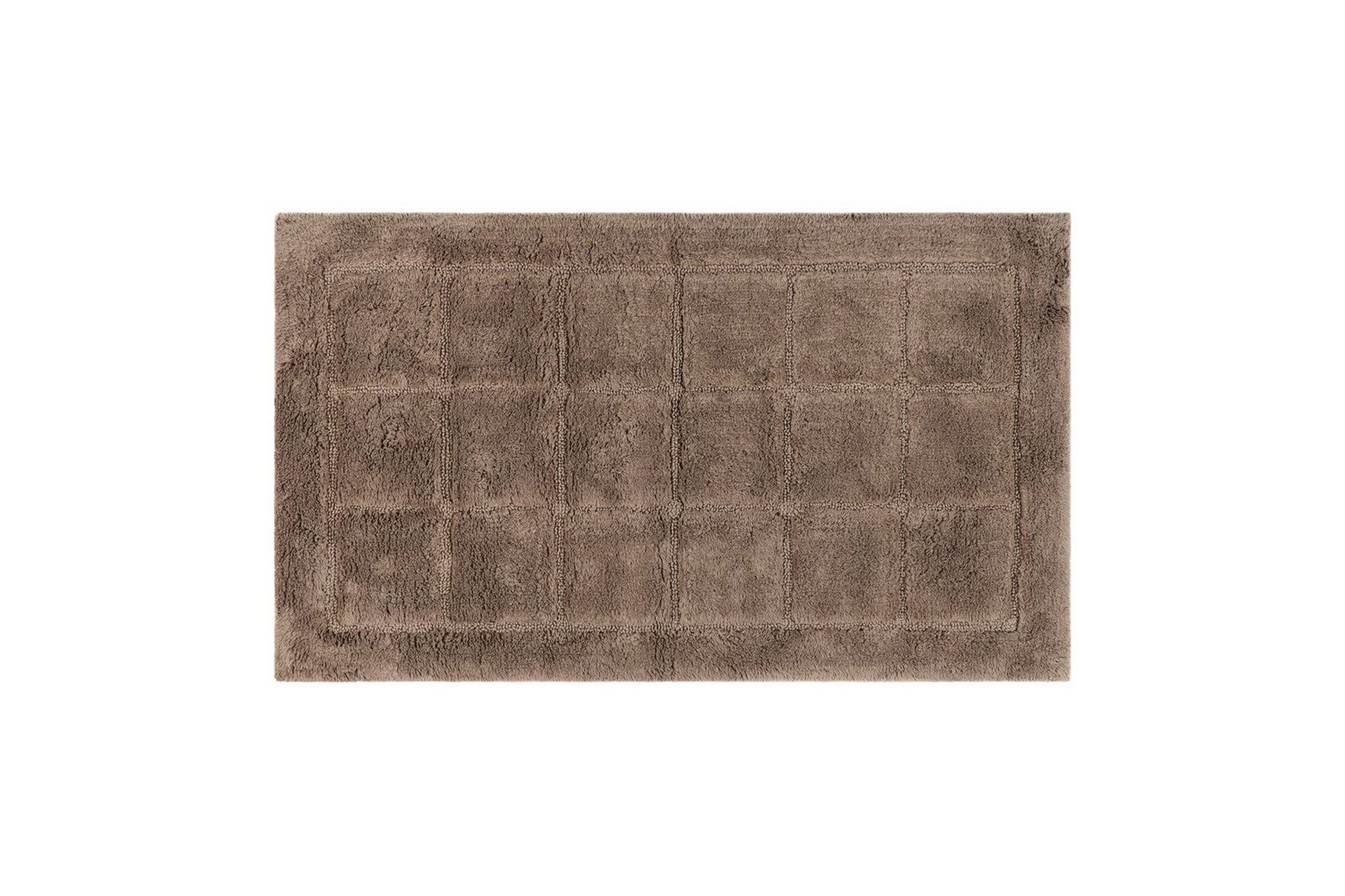 Badrumsmatta Square - 70x120 cm, Dark Linen