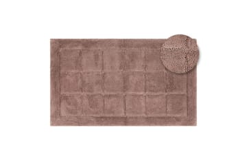 Badrumsmatta Square - 70x120 cm, Dusty Pink - Inredning - Badrumsinredning - Badrumspall