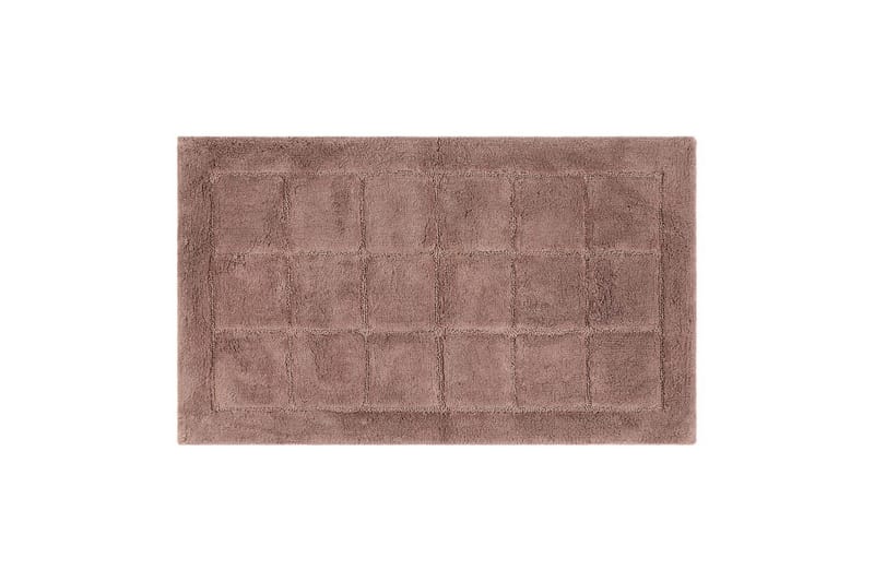 Badrumsmatta Square, 70x120 cm, Dusty Pink