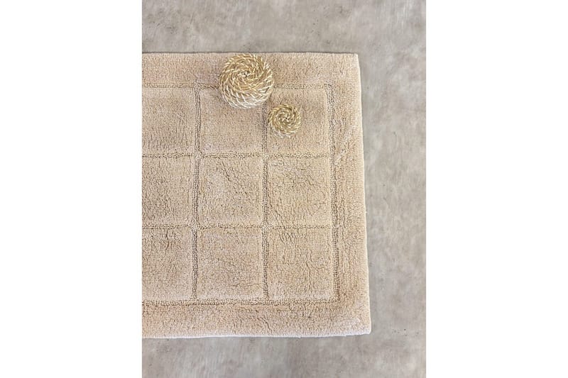Badrumsmatta Square - 70x120 cm, Nature - Textil & mattor - Matta - Små mattor