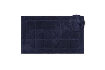 Badrumsmatta Square - 70x120 cm, Navy Blue - Textil & mattor - Matta - Badrumsmatta