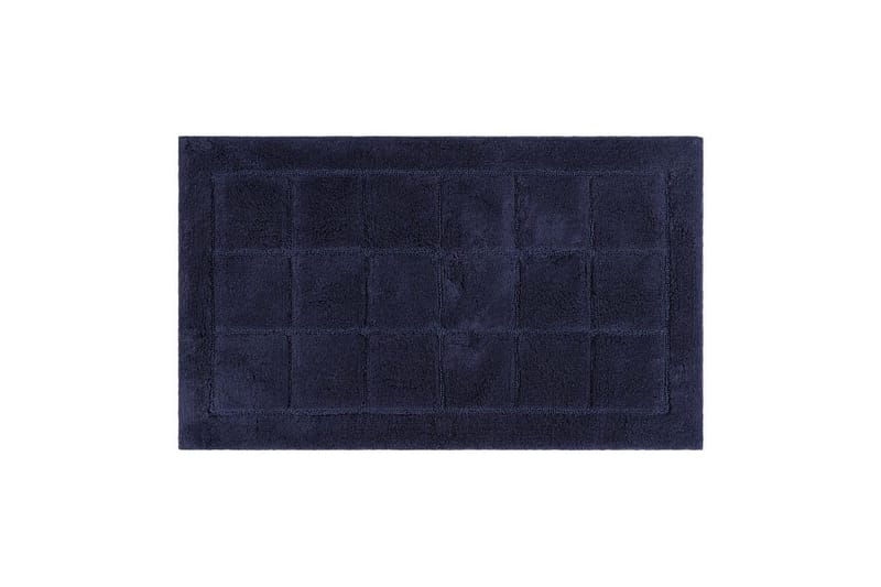 Badrumsmatta Square, 70x120 cm, Navy Blue