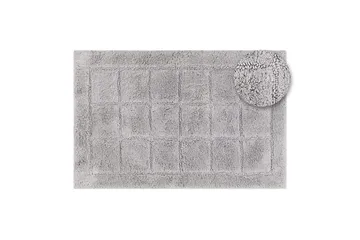 Badrumsmatta Square - 70x120 cm, Silver - Textil & mattor - Matta - Badrumsmatta