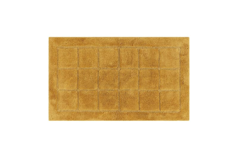 Badrumsmatta Square - 70x120 cm, Yellow - Textil & mattor - Matta - Små mattor