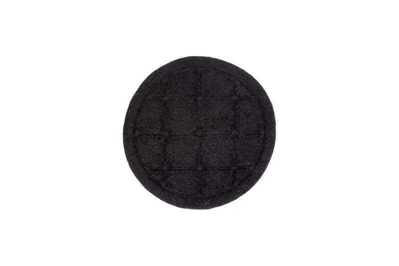 Badrumsmatta Square, 80x80 cm, Black