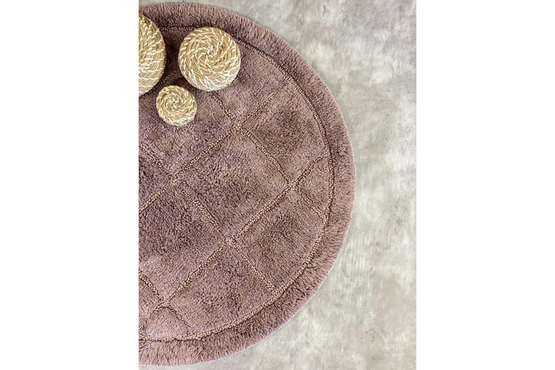 Badrumsmatta Square - 80x80 cm, Dusty Pink - Textil & mattor - Matta - Badrumsmatta
