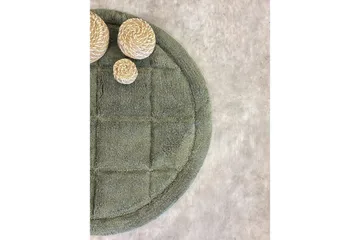 Badrumsmatta Square - 80x80 cm, Emerald Green - Textil & mattor - Matta - Badrumsmatta