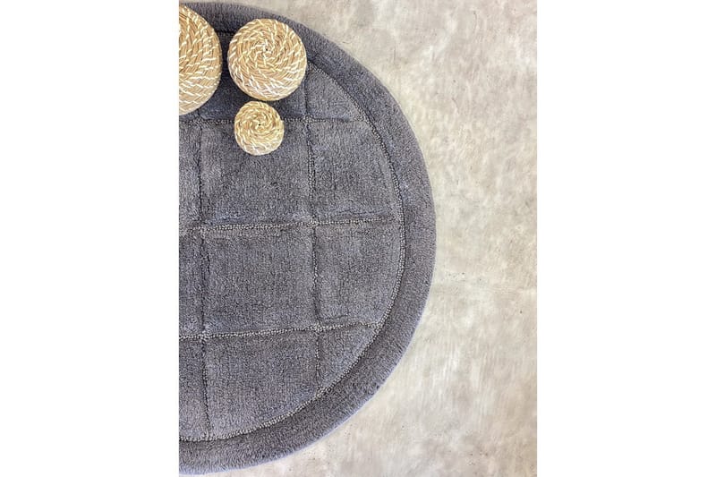 Badrumsmatta Square - 80x80 cm, Grey - Inredning - Badrumsinredning - Badrumspall