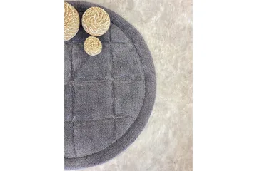 Badrumsmatta Square - 80x80 cm, Grey - Textil & mattor - Matta - Badrumsmatta