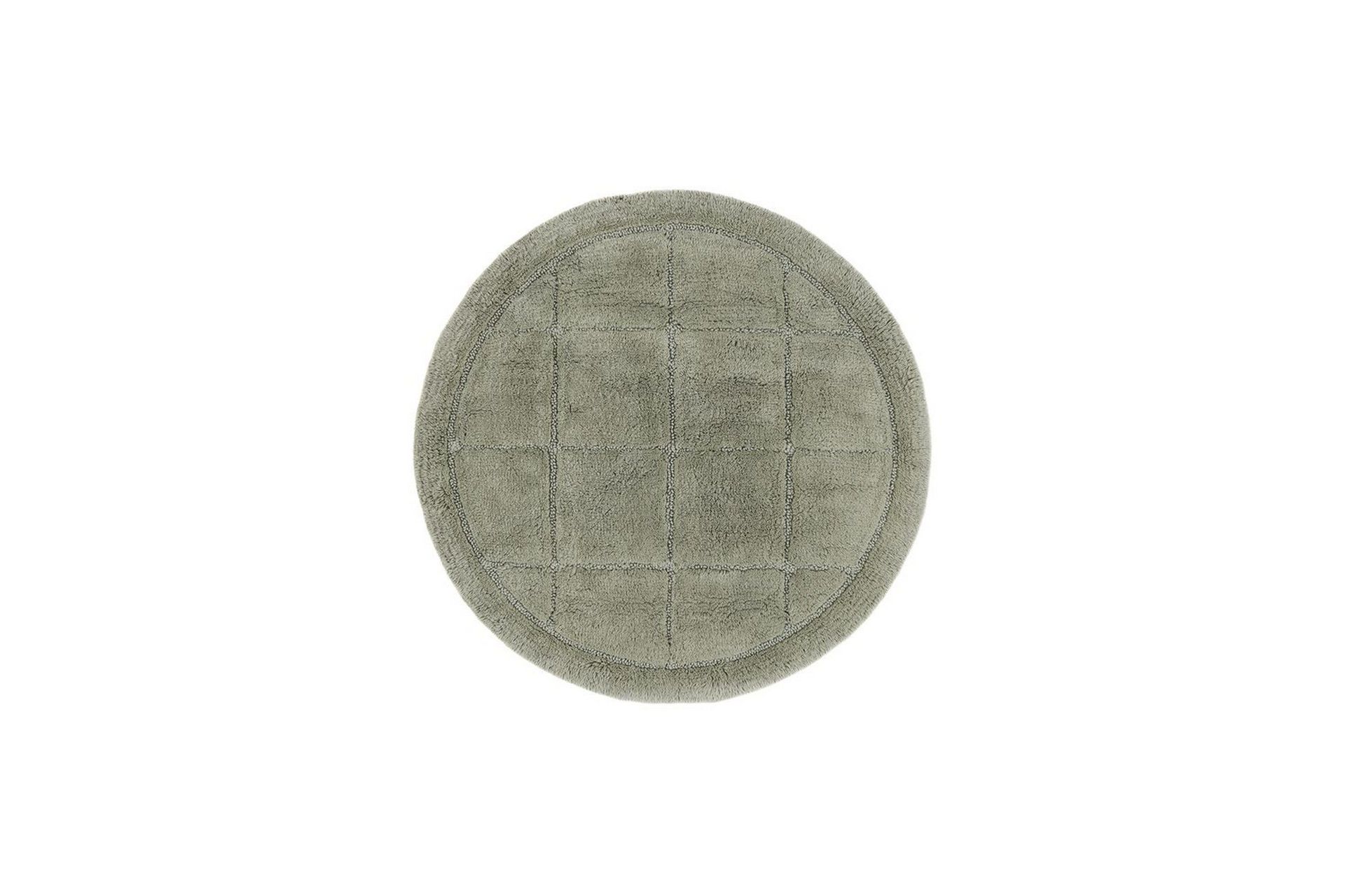 badrumsmatta square - 80x80 cm, light green