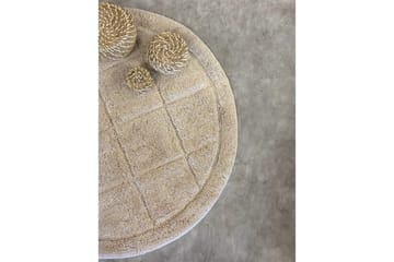 Badrumsmatta Square - 80x80 cm, Nature - Textil & mattor - Matta - Badrumsmatta