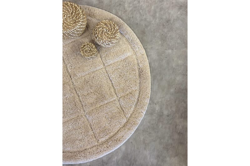 Badrumsmatta Square - 80x80 cm, Nature - Textil & mattor - Matta - Badrumsmatta