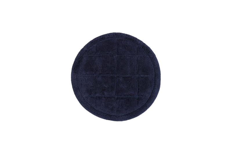 Badrumsmatta Square - 80x80 cm, Navy Blue - Inredning - Badrumsinredning - Badrumspall