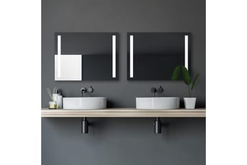 Allejaure Badrumsspegel 80x60 cm LED-belysning - Inredning - Badrumsinredning - Badrumsspegel