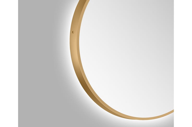 Allejaure Spegel 80 cm Rund - Guld - Inredning - Badrumsinredning - Badrumsspegel