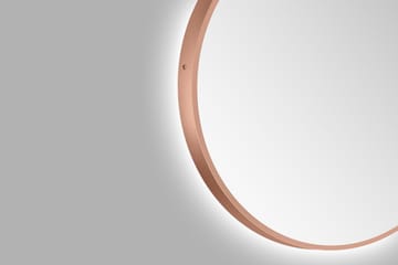 Allejaure Spegel 80 cm Rund - Koppar - Inredning - Badrumsinredning - Badrumsspegel