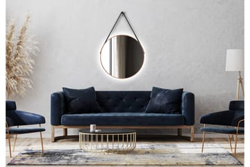 Allejaure Spegel 80 cm Rund - Koppar - Inredning - Badrumsinredning - Badrumsspegel