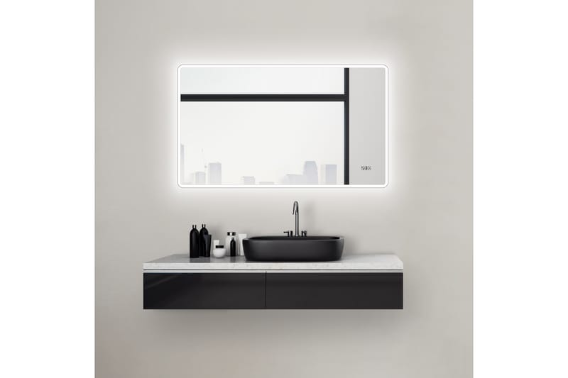 Badrumsspegel Elsabo 70 cm LED-belysning - Inredning - Badrumsinredning - Badrumsspegel