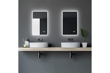 Badrumsspegel Elsabo 70 cm LED-belysning - Inredning - Badrumsinredning - Badrumsspegel