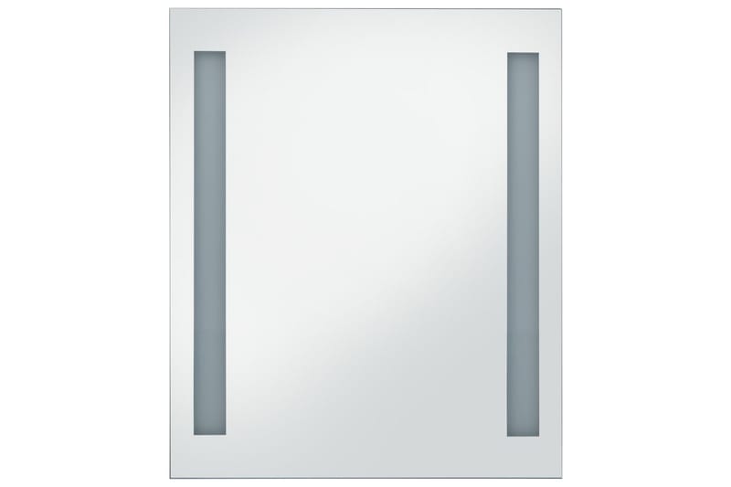 Badrumsspegel LED 60x80 cm - Silver - Badrumsspegel med belysning - Spegel - Badrumsspegel