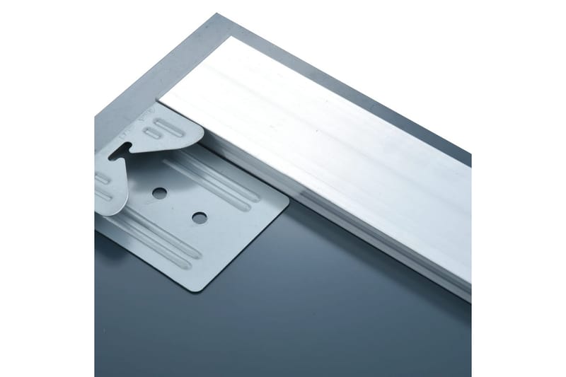 Badrumsspegel LED med touch-sensor 80x60 cm - Silver - Badrumsspegel med belysning - Spegel - Badrumsspegel