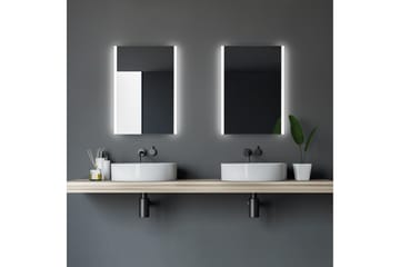 Badrumsspegel Stockhyltan 70 cm LED-belysning - Inredning - Badrumsinredning - Badrumsspegel