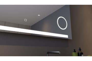Badrumsspegel Sunnanfors 60 cm LED-belysning - Inredning - Badrumsinredning - Badrumsspegel