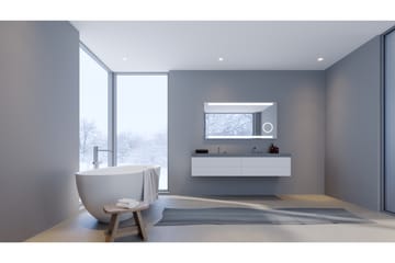 Badrumsspegel Sunnanfors 60 cm LED-belysning - Inredning - Badrumsinredning - Badrumsspegel