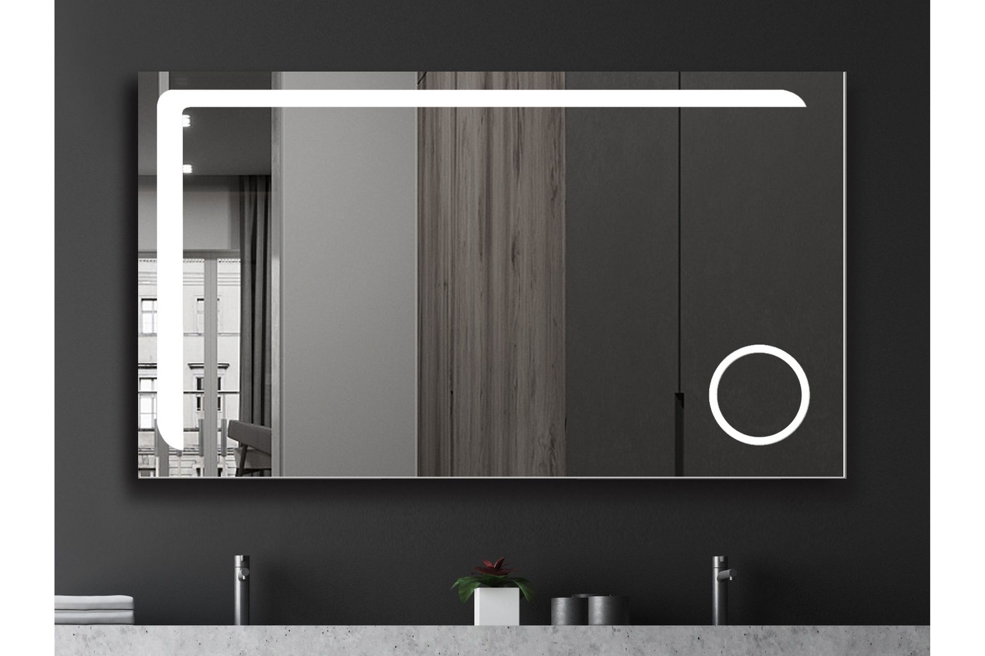 Basketorp Spegel 120x70 cm - Silver