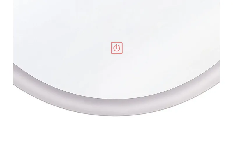 Cutberto Spegel LED-belysning - Silver - Inredning - Badrumsinredning - Badrumsspegel