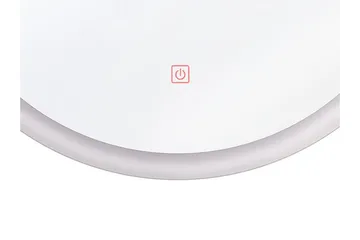 Cutberto Spegel LED-belysning - Silver - Inredning - Badrumsinredning - Badrumsspegel