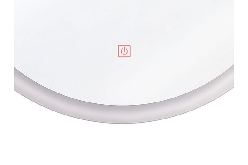 Cutberto Spegel LED-belysning - Silver - Inredning - Badrumsinredning - Badrumsspegel