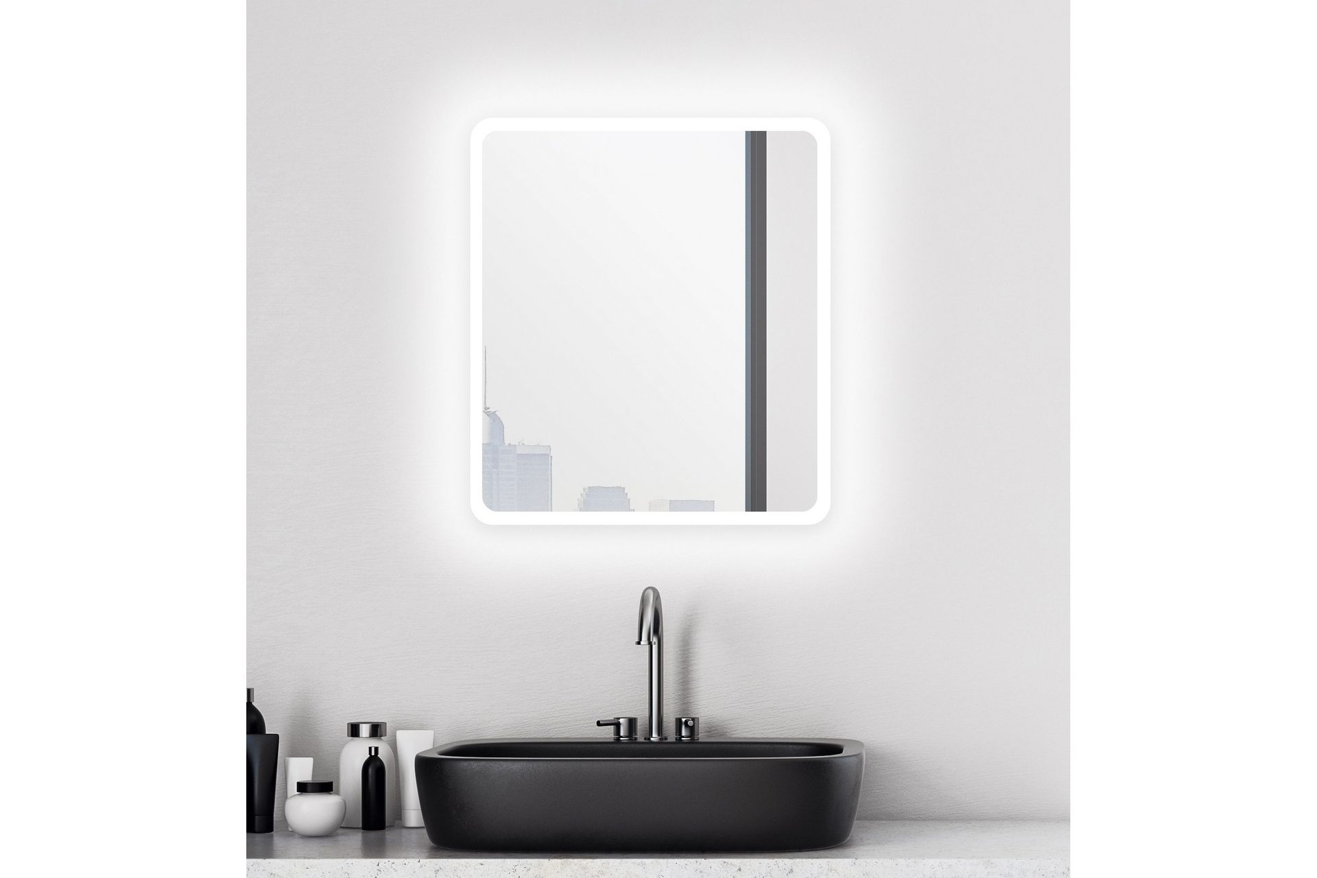 Dalkarl Spegel 40x45 cm - Silver